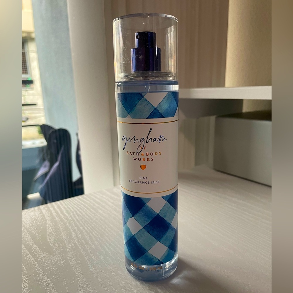 🥂 Gingham Bath and Body Works Spray